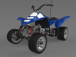 sports quad bike 3D Model