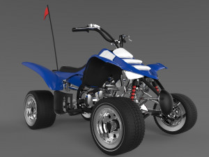sports quad bike 3D Model