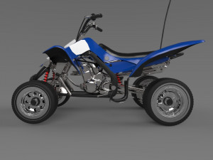 sports quad bike 3D Model