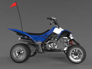 sports quad bike 3D Model