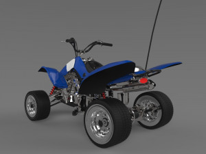sports quad bike 3D Model
