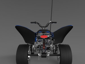 sports quad bike 3D Model