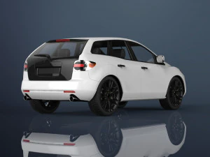 suv car 3D Model