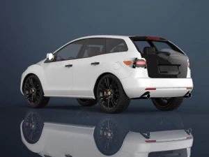 suv car 3D Model