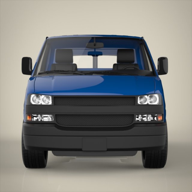 van Modèle 3D .c4d .max .obj .3ds .fbx .stl .blend 