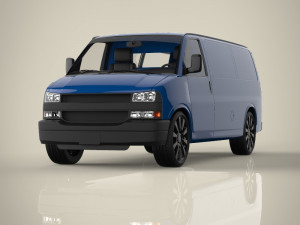 van Modèle 3D