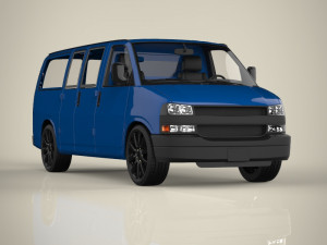 van Modèle 3D