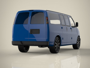 van Modèle 3D