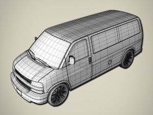van Modèle 3D