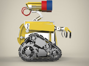wall-e robote 3D Modell