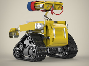wall-e robote 3D Modell
