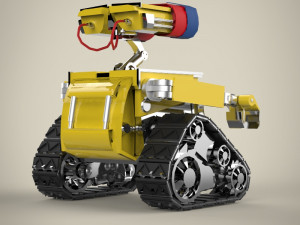 wall-e robote 3D Modell