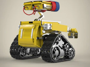 робот валл-и 3D Модель