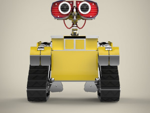 wall-e robote 3D Modell