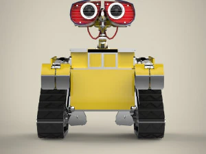 робот валл-и 3D Модель