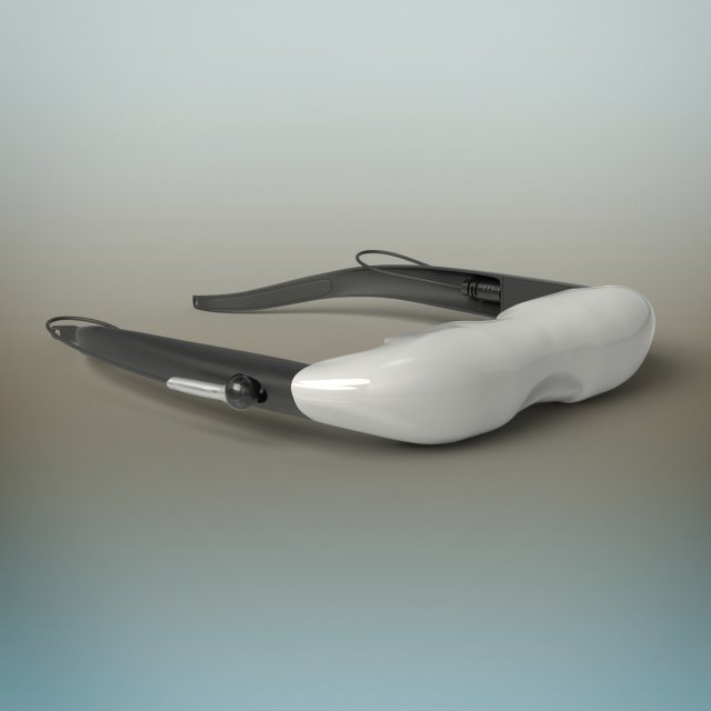 3d video glass 3D Модель .c4d .max .obj .3ds .fbx .stl .blend 