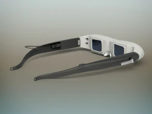 3d video glass 3D Model