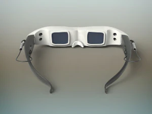 3d video glass 3D Model