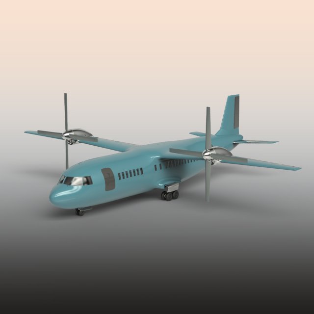 aircraft Modèle 3D .c4d .max .obj .3ds .fbx .stl .blend 
