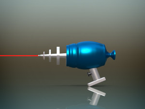 alien ray Modèle 3D