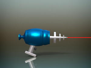 alien ray Modèle 3D