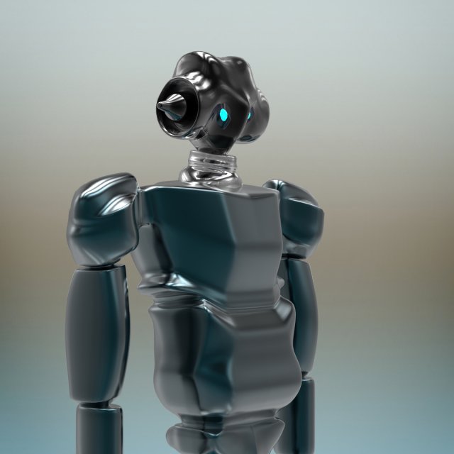 alien robot 3D Model .c4d .max .obj .3ds .fbx .stl .blend 