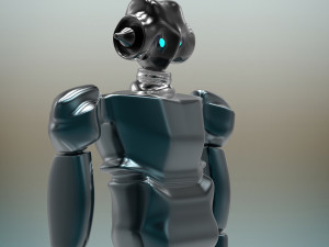 alien robot 3D Model