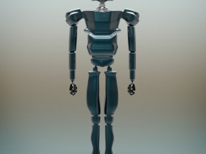 alien robot 3D Model