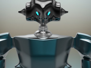 alien robot 3D Model