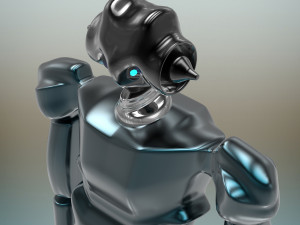 alien robot 3D Model