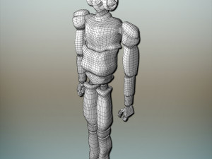 alien robot 3D Model