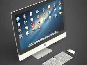 imac 3Dモデル