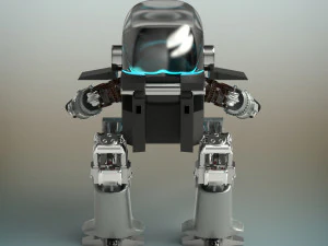 battle robot 3D Model