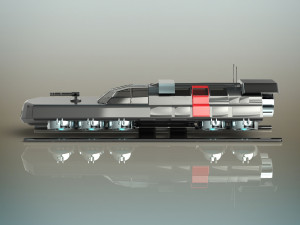 battle shuttle 3D Model