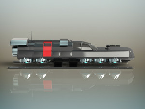 battle shuttle 3D Model