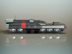 battle shuttle 3D Model