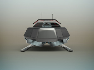 battle shuttle 3D Model