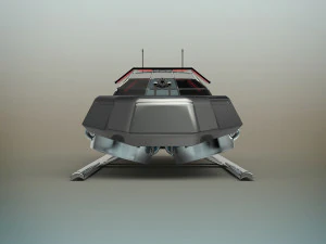 battle shuttle 3D Model