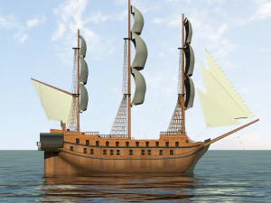 battleship 3D Model