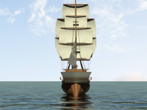battleship 3D Model