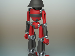 droid ii robot 3D Modell