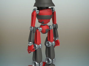 droid ii robot 3D Modell