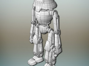droid ii robot 3D Modell