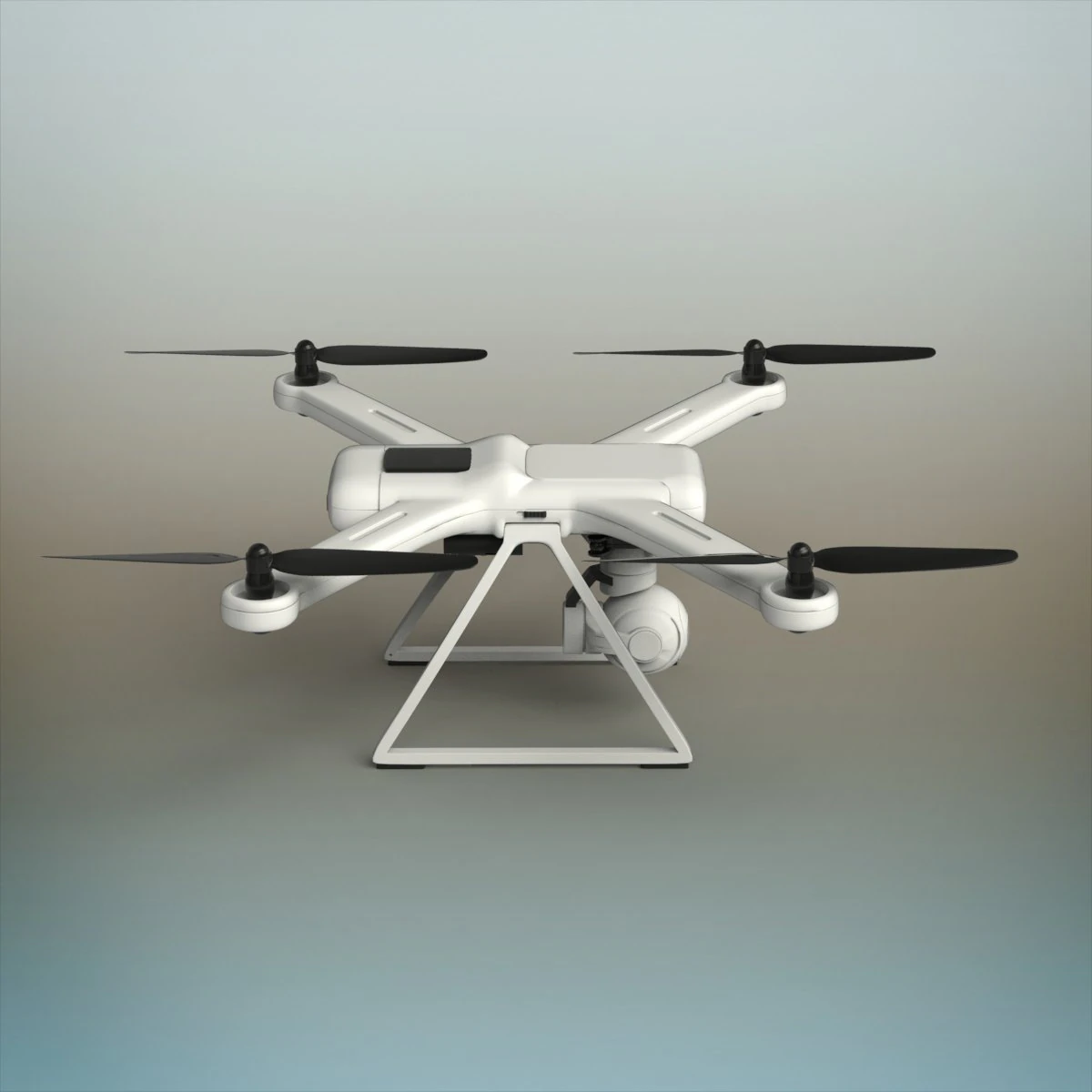 drone 3D Model .c4d .max .obj .3ds .fbx .stl .blend 
