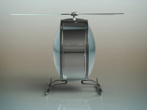futuristic helicopter 3D Model