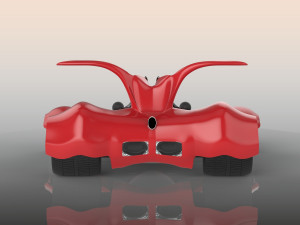 go kart Modèle 3D