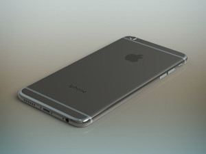 iphone 6 gray Modelo 3D