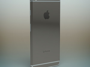 iphone 6 gray Modelo 3D