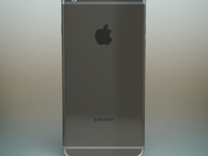 iphone 6 gray Modelo 3D