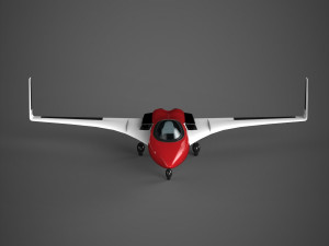 jet plane Modello 3D